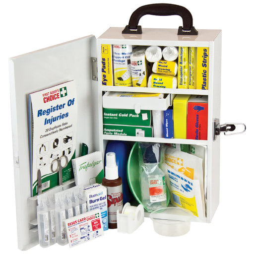 National Workplace First Aid Kits - Wall Mount (Metal Case)