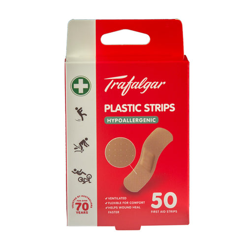 Premium Plastic Strips - 50 Pack