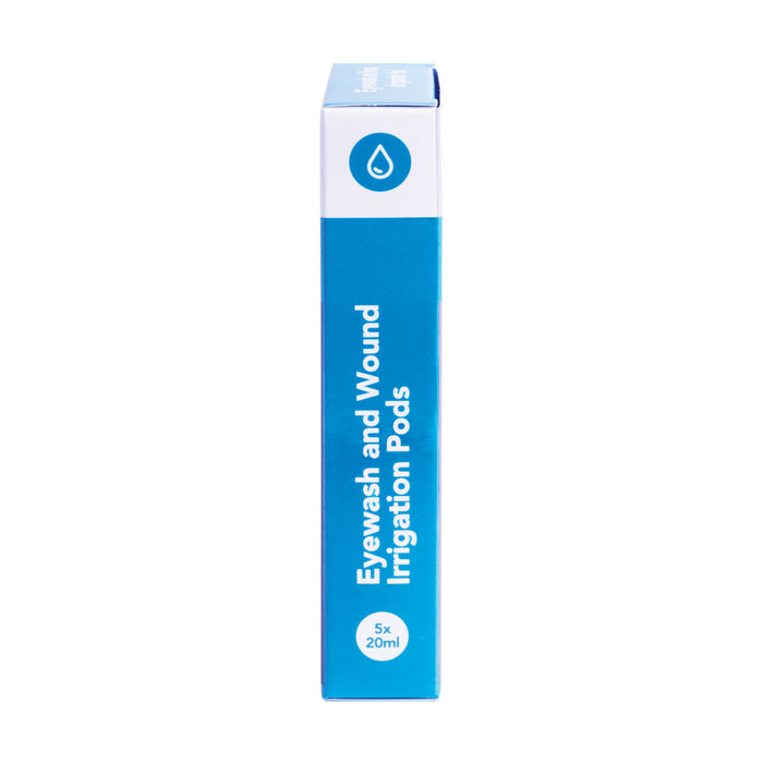 First Aider's Choice 20ml Saline Pods, Pack of 5