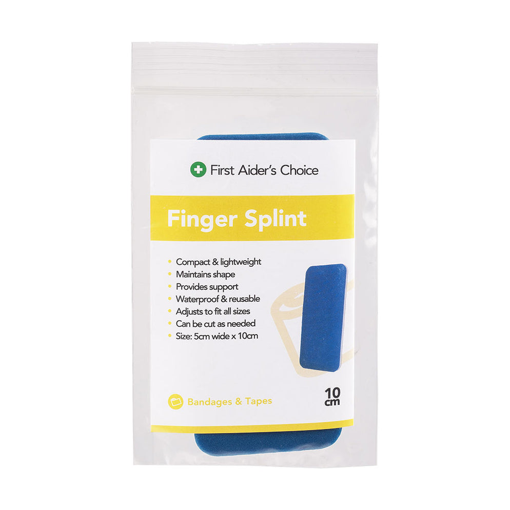 First Aider's Choice Finger Splint — Trafalgar First Aid