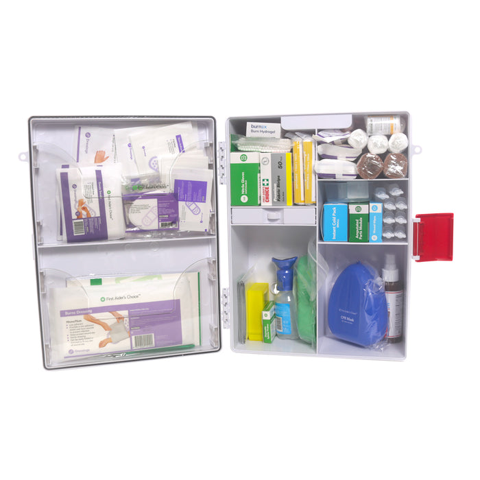 National Workplace First Aid Kits - Wall Mount (Plastic Case)