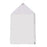 Clear A4 Plastic Permit Wallet, Pack of 10, with Cable Ties