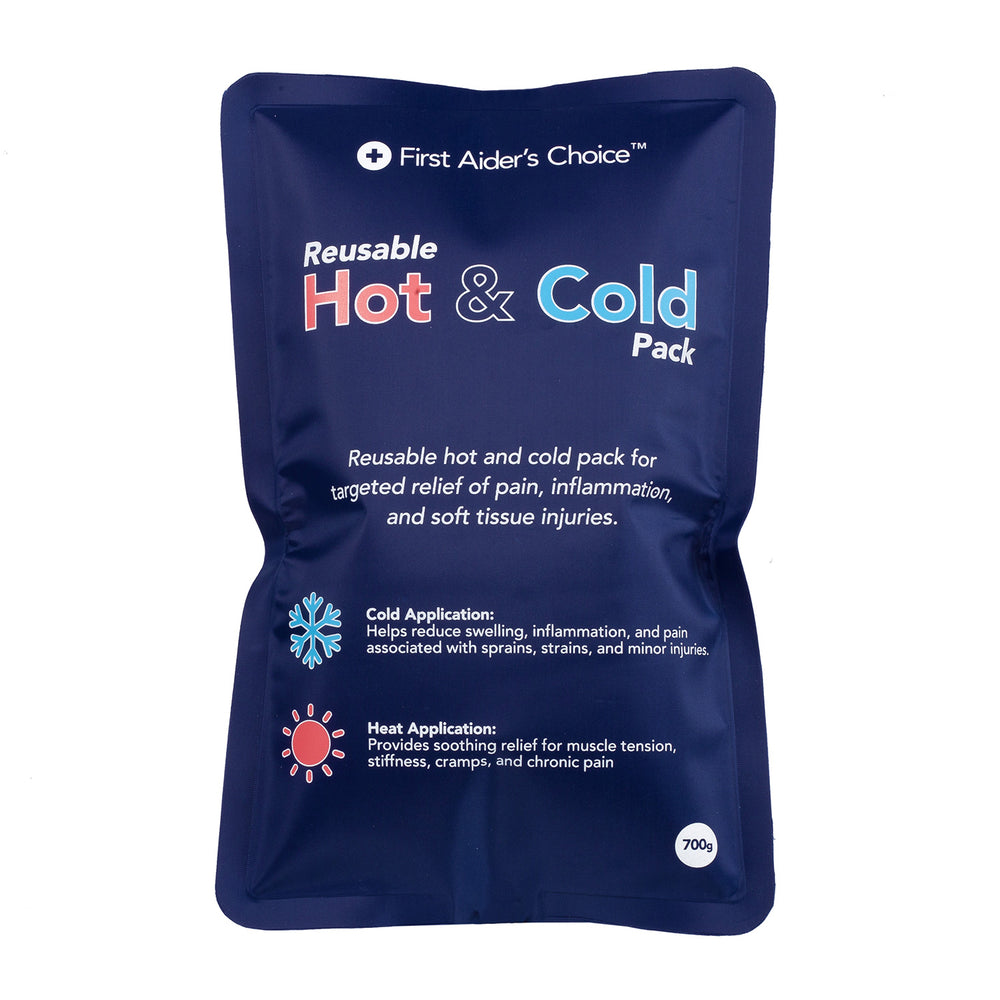 First Aider's Choice Reusable Hot and Cold Pack, Large
