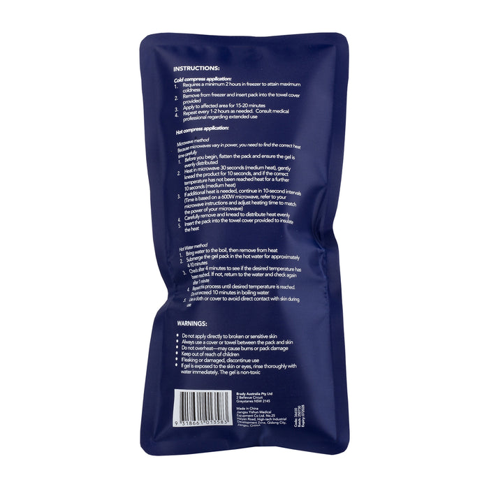 First Aider's Choice Reusable Hot and Cold Pack, Medium