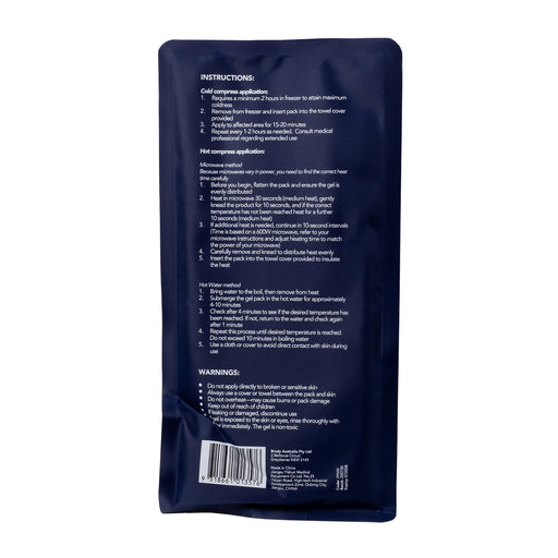 First Aider's Choice Reusable Hot and Cold Pack, Small