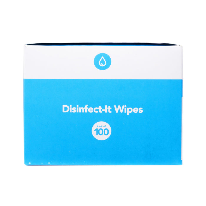 First Aider's Choice Disinfect-It Wipes, Pack of 100
