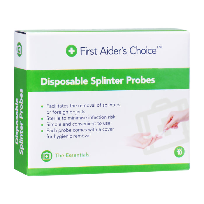 First Aider's Choice Disposable Splinter Probes, Pack of 10
