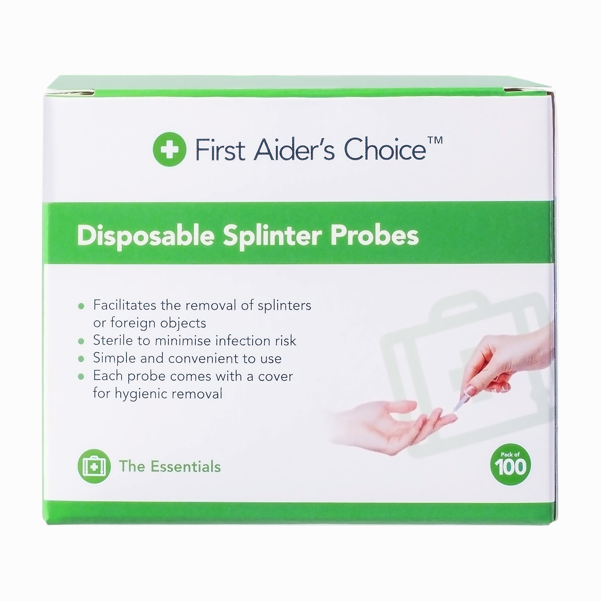 First Aider's Choice Disposable Splinter Probes, Pack of 100 ...