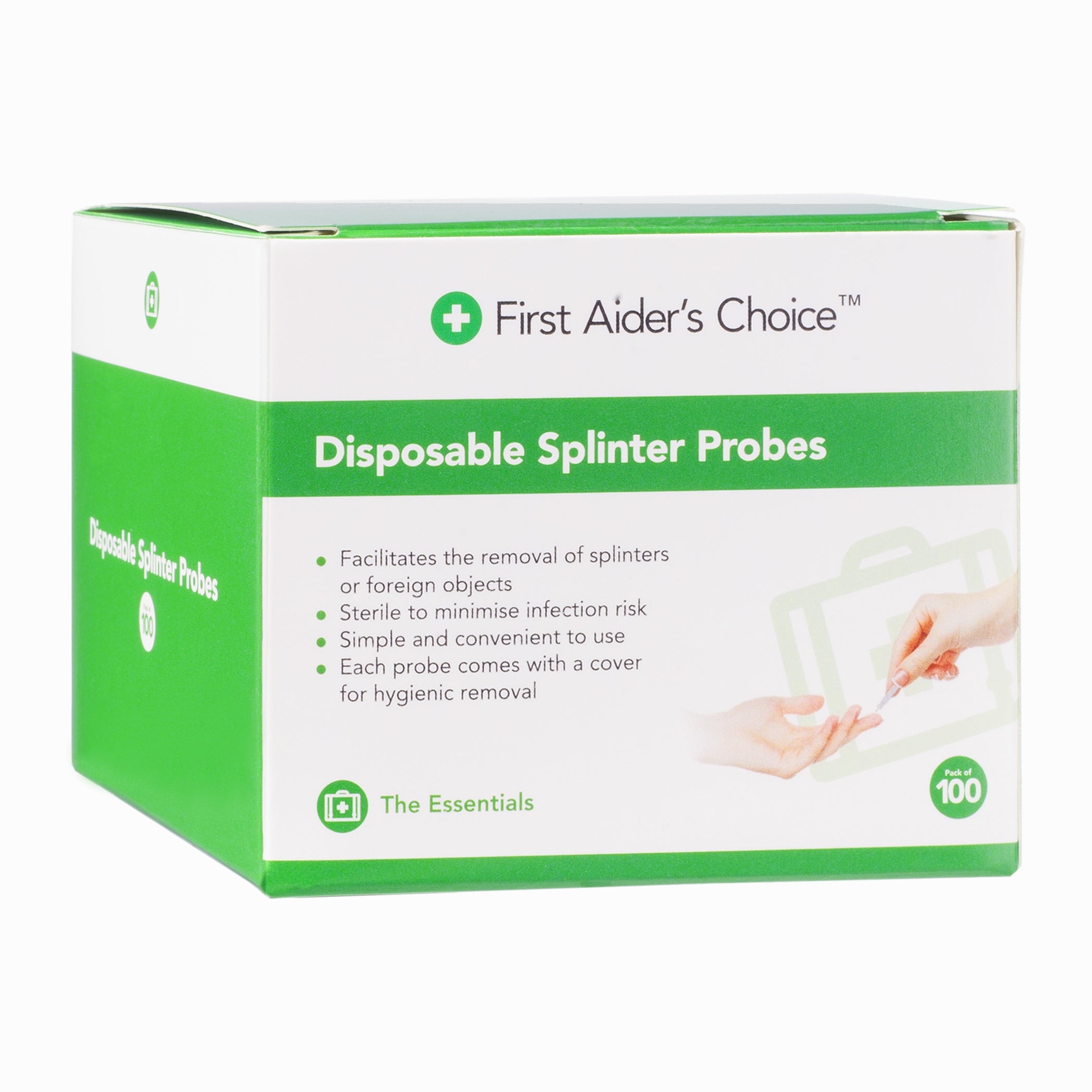 First Aider's Choice Disposable Splinter Probes, Pack of 100 ...