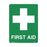 Emergency Information Sign - First Aid (Polypropylene), 300mm (W) x 450mm (H)