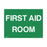 Emergency Information Sign - First Aid Room (Polypropylene) H300mm x W450mm