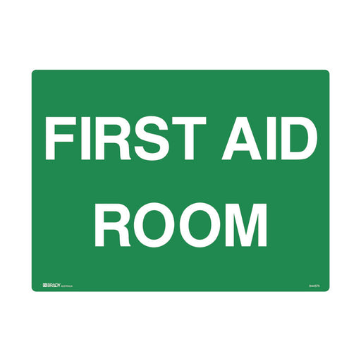 Emergency Information Sign - First Aid Room (Polypropylene) H300mm x W450mm