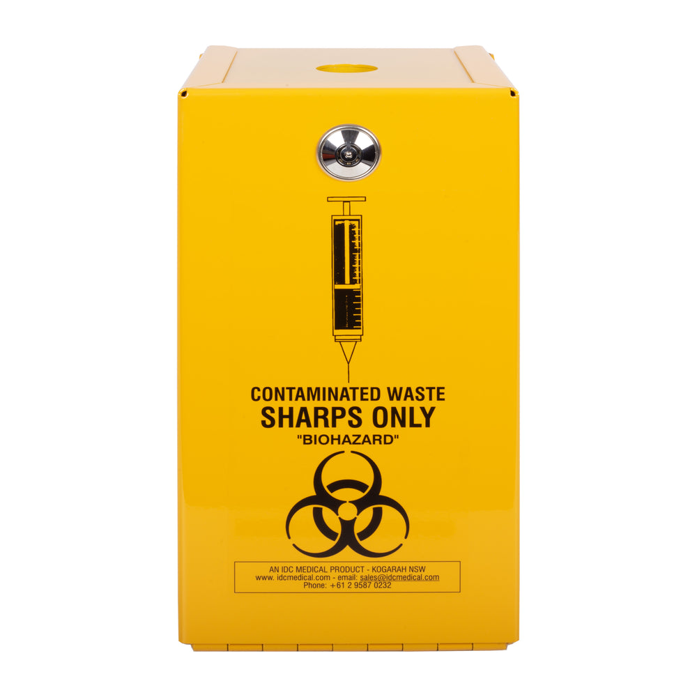 Sharps Disposal - Metal Safe for 2L Sharps Container