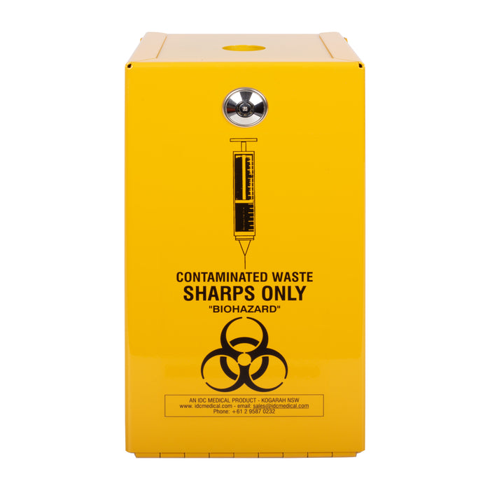 Sharps Disposal - Metal Safe for 2L Sharps Container