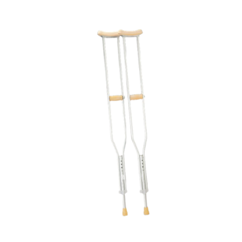 Adjustable Aluminium Crutches, Large