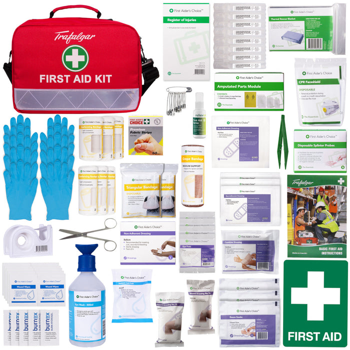 Workplace First Aid Kit - Portable (Soft Case)