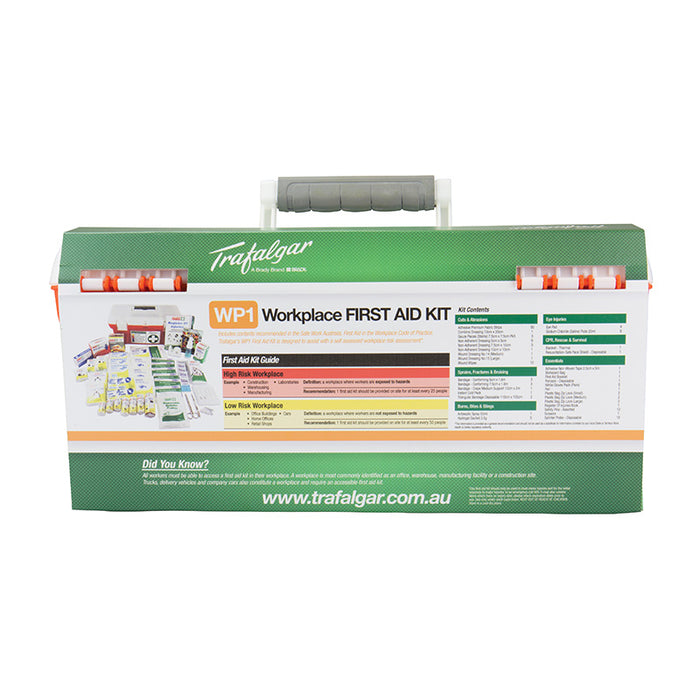 Workplace First Aid Kit - Portable (Hard Case)