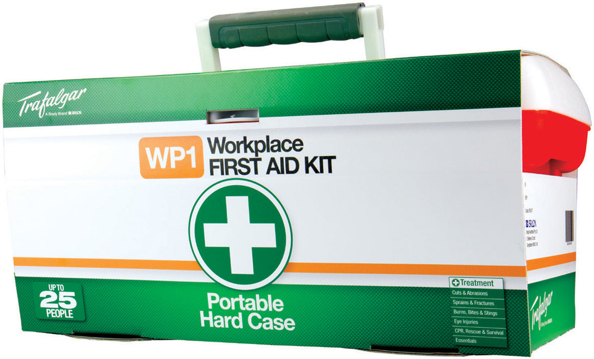 Workplace First Aid Kit - Portable (Hard Case)