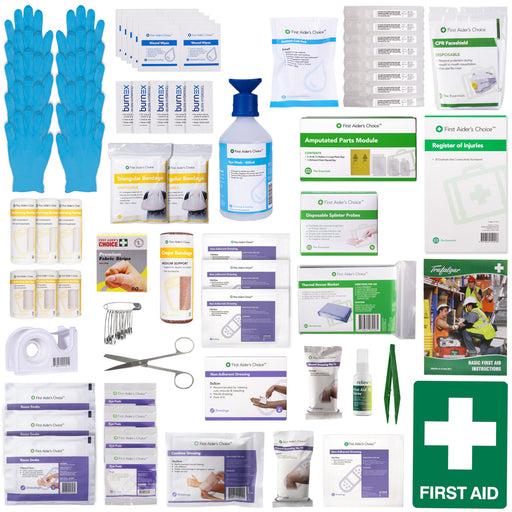 WM1 Workplace First Aid Kit - Wall Mount (Metal Case)