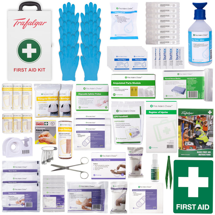 WM1 Workplace First Aid Kit - Wall Mount (Metal Case)