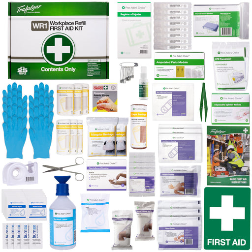 Workplace First Aid Kits - Refill (Contents Only)