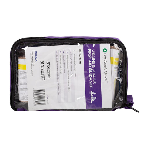 First Aid Kit Module -  Sprains and Strains