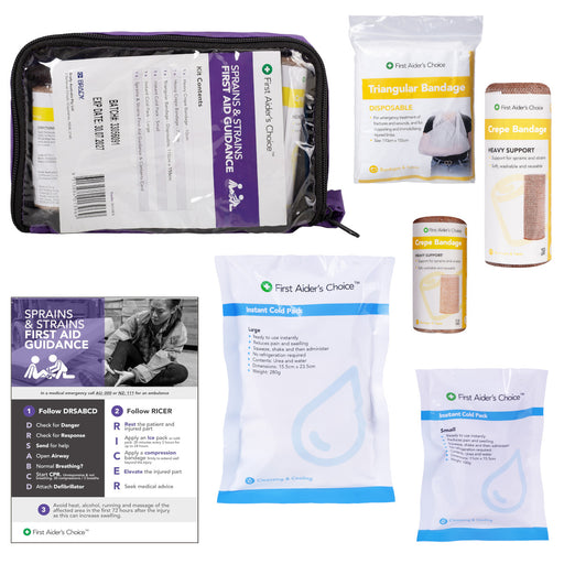 First Aid Kit Module -  Sprains and Strains