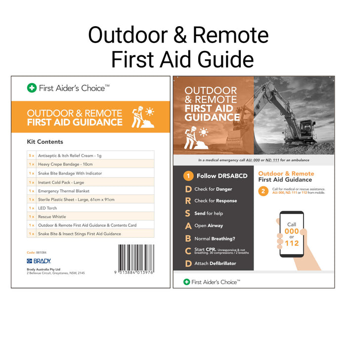 First Aid Kit Module - Outdoor and Remote