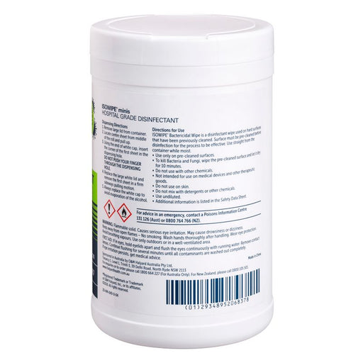 Isowipe Mini Canister, 150 wipes