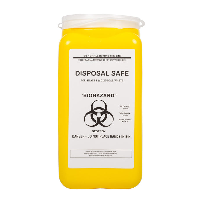 Sharps Disposal - Container