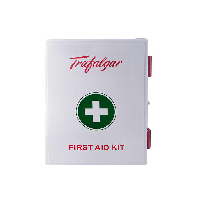 Trafalgar Mining First Aid Kit Wall Mounted ABS, Hard Plastic