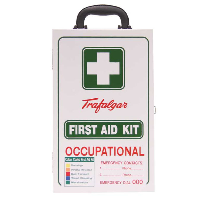 WM1 Workplace First Aid Kit - Wall Mount (Metal Case)