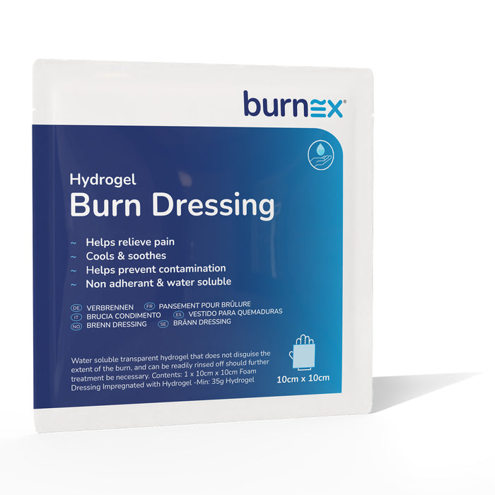 Burnex Burn Hydrogel Dressing 10cm x 10cm
