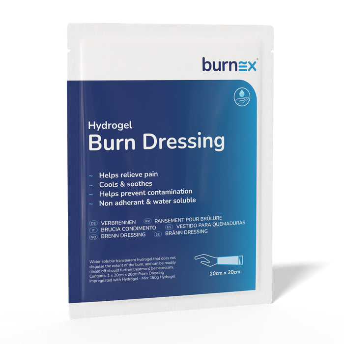 Burnex Burn Hydrogel Dressing 20cm x 20cm