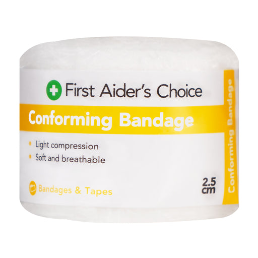 First Aiders Choice Conforming Bandage, 2.5cm (W)