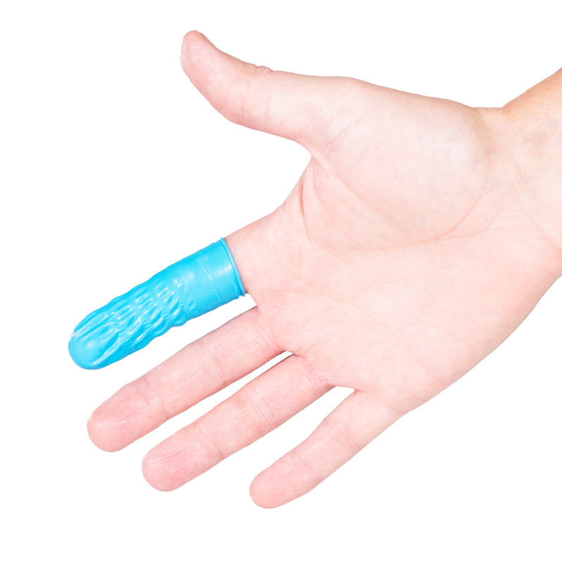 First Aiders Choice Disposable Nitrile Finger Cots Pack of 100