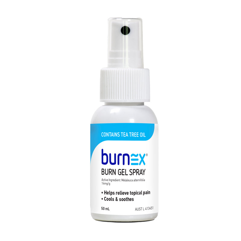 Burnex Burn Gel Spray, 50ml — Trafalgar First Aid