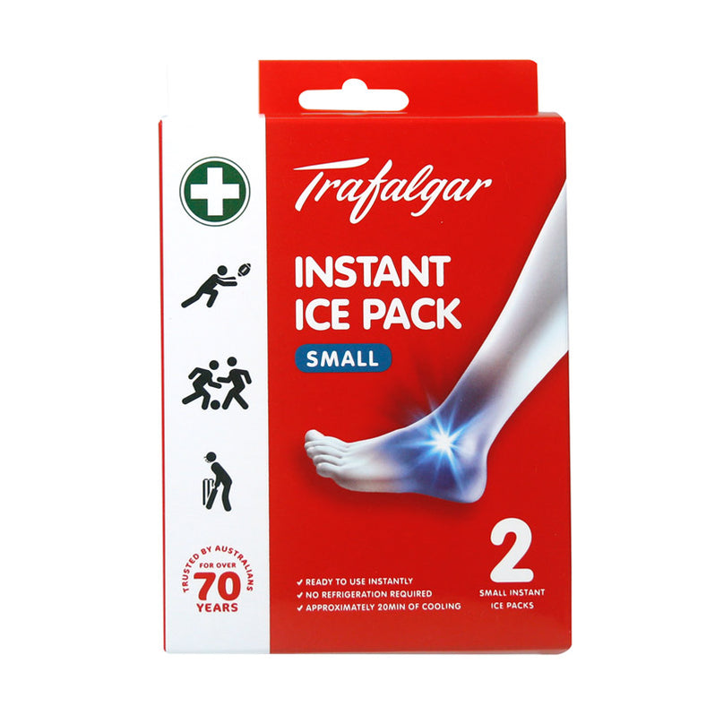 Small Instant Cold Packs Instant Ice Pack - Small — Trafalgar First Aid