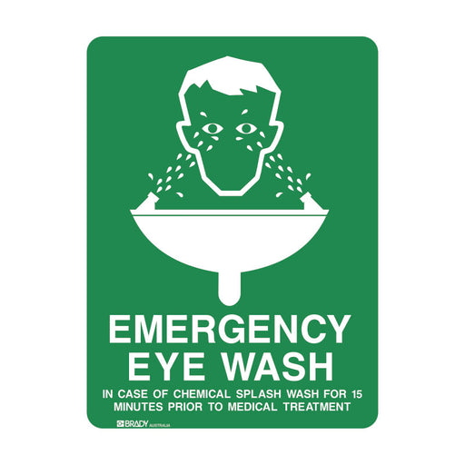 First Aid Sign - Emergency Eye Wash