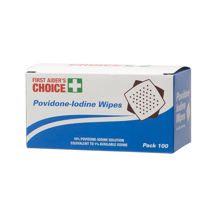 Povidone - Iodine Wipes - 100 Pack