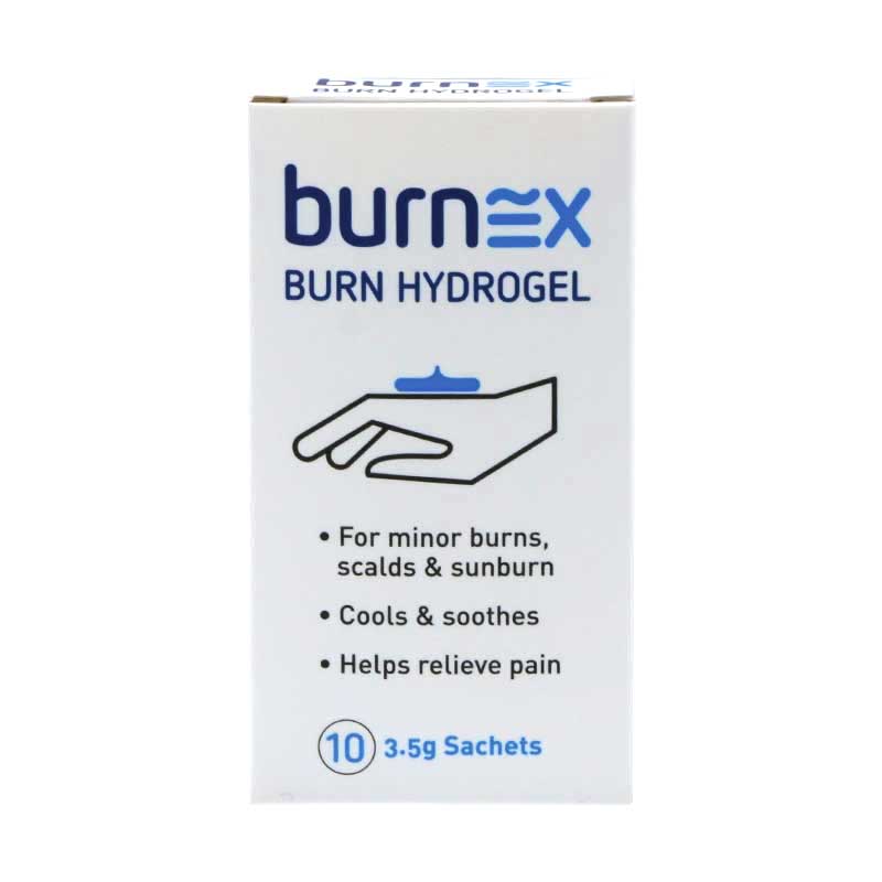 Burnex Burn Hydrogel Sachet 3.5g 10 Pack — Trafalgar First Aid