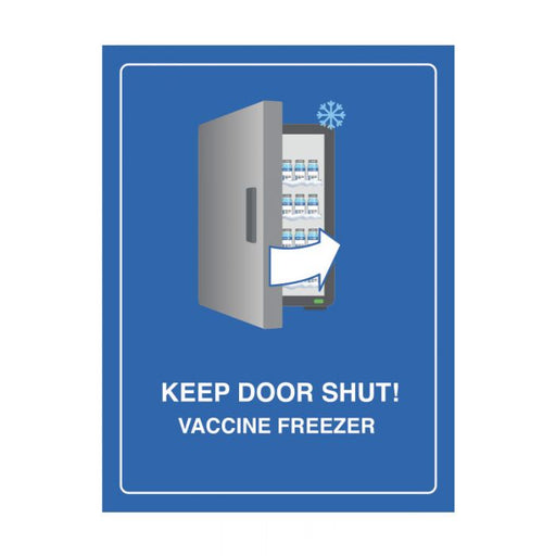 Vaccine Freezer Sign - Keep Door Shut